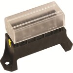 Porte fusible bihr entr�e dessous 6 voies