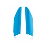 Protections de fourche acerbis light blue bleu