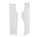 Protections de fourche r - tech honda blanc blanc