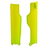 Protections de fourche r - tech honda jaune fluo jaune fluo