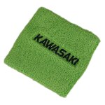 Protection maitre cylindre bike it de liquide de frein kawasaki vert