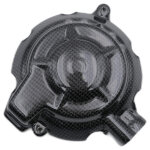Protection moteur lightech couvre - carter alternateur carbone brillant