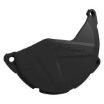 Protection moteur polisport noir pour carter d'embrayage
