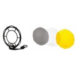 Protection phare brazoline grille + ecrans - universel noir