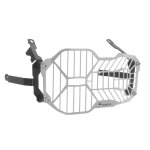 Protection phare touratech a attache rapide - argent