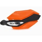 Prot�ges - mains acerbis argon dual road orange / black