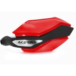 Prot�ges - mains acerbis argon dual road red / black