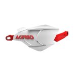 Prot�ges - mains acerbis x - factory blanc / rouge