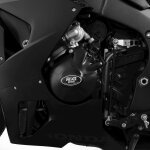 R&g racing protection moteur r&g; racing couvre - carter gauche (alternateur) race series - black