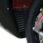 R&g racing protection de radiateur r&g; racing (huile) noir