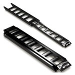 Rampe de chargement matrix concepts pliante a7 aluminium noir / blanc