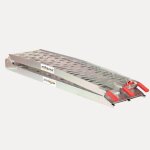 Rampe de chargement motoblouz pliante aluminium 340kg aluminium