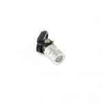Commandes recul�es lightech embout de s�lecteur articul� repliable vers l'avant argent