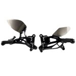 Commandes recul�es valter moto type 2. 5 inversees noir