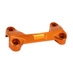 Rehausseur de guidon avoc pontet superieur - fixation moto