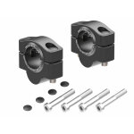 Rehausseur de guidon hepco & becker 20 mm - noir