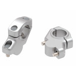 Rehausseur de guidon hepco & becker avec d�port - argent