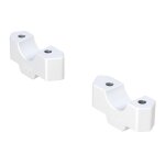 Rehausseur de guidon sw - motech 30 mm gris