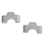Rehausseur de guidon touratech 25 mm - argent