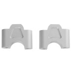 Rehausseur de guidon touratech 40 mm - argent