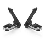 Repose - pieds rizoma escape - passager avec kit de montage 22 mm noir