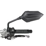 R�troviseur chaft chucky r�versible (l'unit�) noir mat