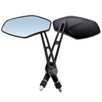 R�troviseur chaft naugty mx noir gauche (l'unit�)