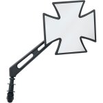 R�troviseur drag specialties croix de malte reversible (l'unit�) noir