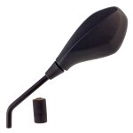 R�troviseur p2r type adaptable gauche (l'unit�) noir