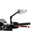 R�troviseur puig f1. 1 aluminium anodis� gauche
