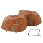 Sacoches cavali�res hepco & becker buffalo pour support tubulaire - brun sable