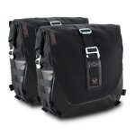 Sacoches cavali�res sw - motech legend black (2 x 13. 5 litres) avec support noir