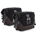 Sacoches cavali�res sw - motech legend gear set (9. 8 / 9. 8 litres) avec supports noir / marron