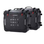 Sacoches cavali�res sw - motech sysbag wp l / l (27 - 40 litres x 2) complet avec support noir
