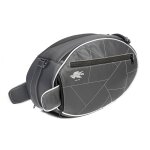 Sacoche kappa rugby tunnel vpr02k pour scooter noir