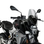 Saute vent puig sport (pour motos sans support d?origine bmw) fum� clair