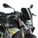 Saute vent puig sport avec support d'origine bmw noir