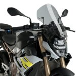 Saute vent puig touring avec support d'origine bmw fum� clair