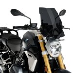 Saute vent puig touring compatible avec le support bmw origine fum� fonc�