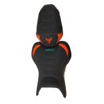 Selle confort berry sellerie chronos orange / turquoise orange / turquoise