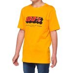 T - shirt manches courtes 100% enfant jari jaune
