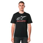 T - shirt manches courtes alpinestars always 2. 0 csf black / white / red