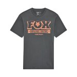 T - shirt manches courtes fox banner gris