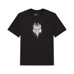 T - shirt manches courtes fox bark tech - femme black