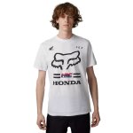 T - shirt manches courtes fox honda ii white