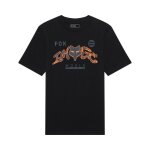 T - shirt manches courtes fox image print enfant black