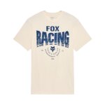T - shirt manches courtes fox tread blanc