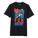T - shirt manches courtes fox x pro circuit prem tee black