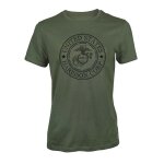 T - shirt manches courtes harisson corp kaki