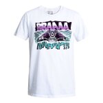 T - shirt manches courtes john doe braaaap v2. 0 blanc